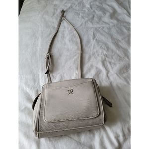 Light gray crossbody bag